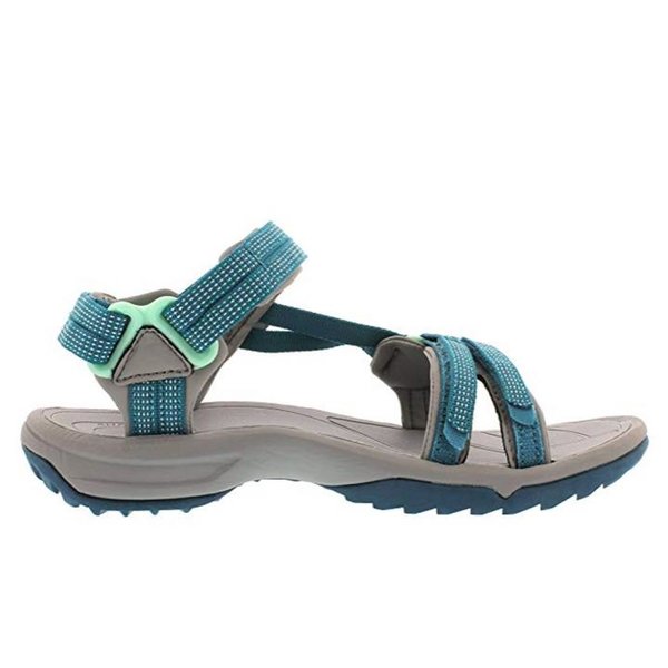 Teva Damen Terra Fi Lite W's Sport- & Outdoor Sandalen, türkis UK 3 - EU 36