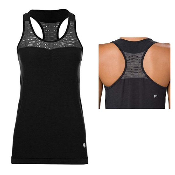 ASICS Damen Seamless Tanktop Sportshirt - schwarz - M 38