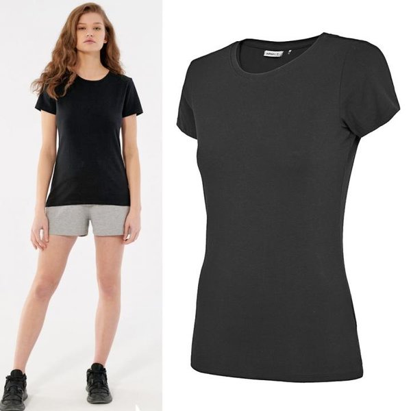 Outhorn - Damen Basic T-Shirt 2021 - schwarz