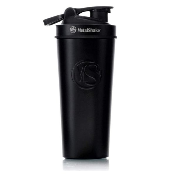 Metalshake By Sweden Unisex – Shaker, schwarz, 900ml