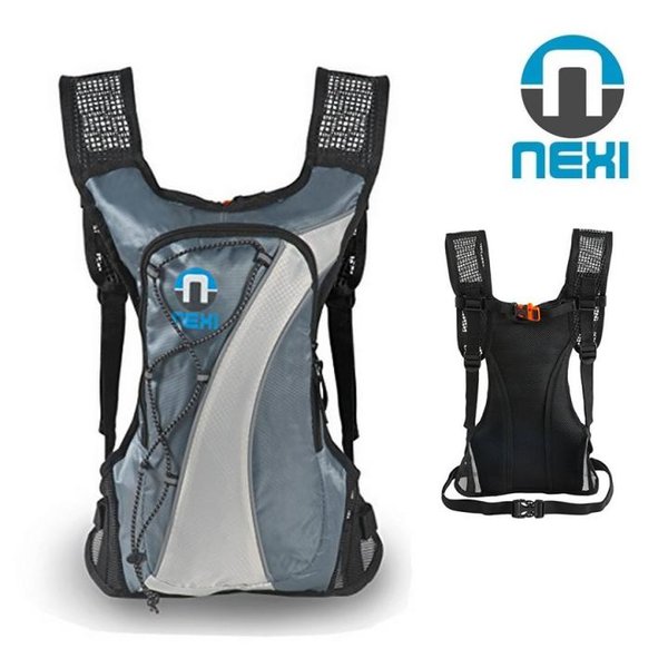 Nexi - SPRINTER - Sportrucksack Fahrradrucksack - Bike-Rucksack 2L - grau-blau