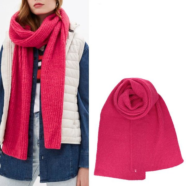 4F - Strickschal Wollschal - pink