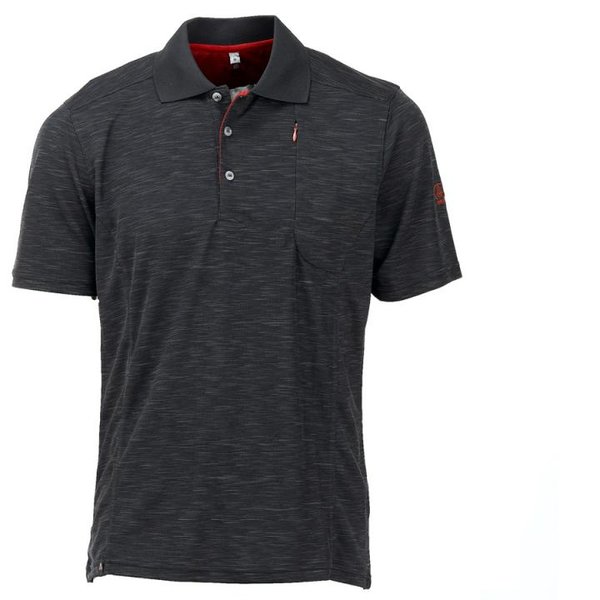 Maul - Gaigerkopf 2019 - Herren Funktions Polo-Shirt - schwarz melange