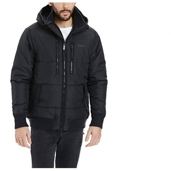 Bench Herren Armature Jacke Winterjacke Steppjacke, schwarz L