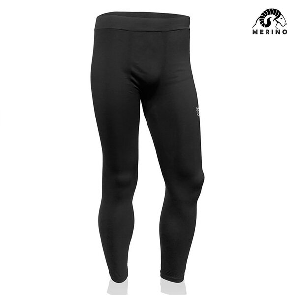 F-Lite - Code Merino Tights - Herren lange Funktionshose, schwarz