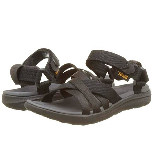 Teva Damen W Sanborn Sandalen Trekking- & Wanderschuhe - schwarz UK 3 - EU 36
