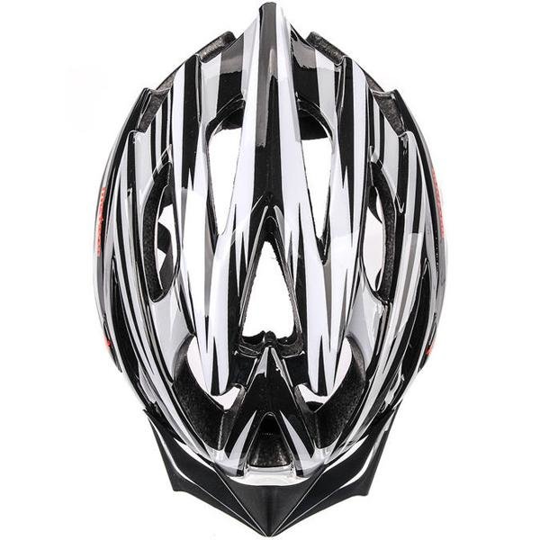 Meteor - MV88 MTB Marken Fahrradhelm - schwarz weiß