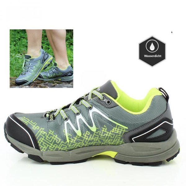 Lackner - Herren Sky Light Low TX - sportlicher Herren Freizeit Outdoorschuh - grau