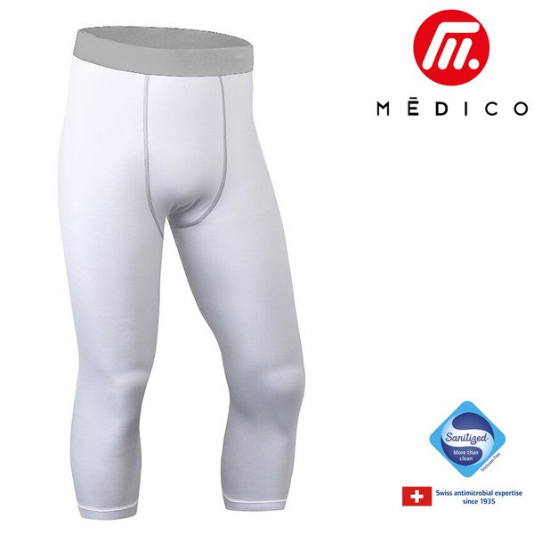 Medico - 3/4 Funktions Tights - Herren Funktionsunterwäsche, sanitized Hose
