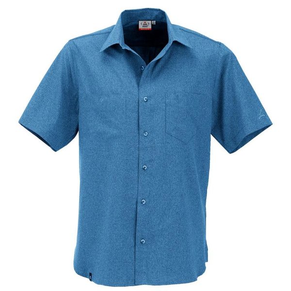 Maul - Mico - Herren Outdoorhemd - blau kariert