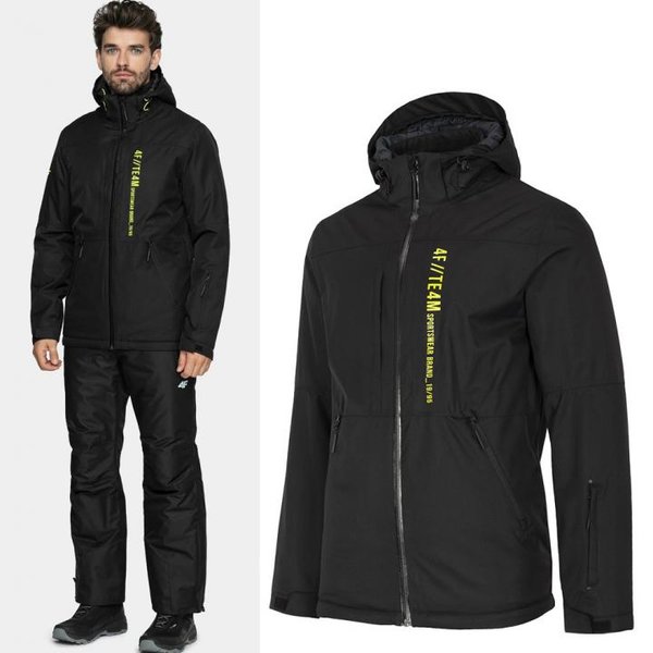 NEODRY 8.000 - Herren Winterjacke Skijacke - schwarz