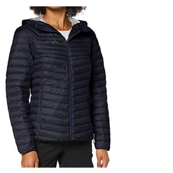 Mammut Damen Daunen-Jacke Convey mit Kapuze, navy