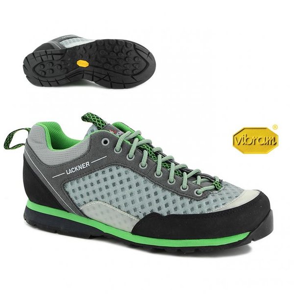 Lackner - Vibram Liquid - sportlicher Herren Freizeit Outdoorschuh - grau