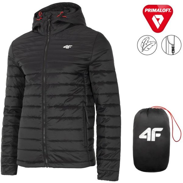 Primaloft Black Eco - Herren Steppjacke - schwarz