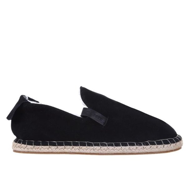 Luhta - VIATON MR Mokassins Hausschuhe Hüttenschuhe Sommerschuhe, schwarz