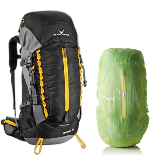 Black Crevice Outdoor Rucksack, 60 Liter, schwarz