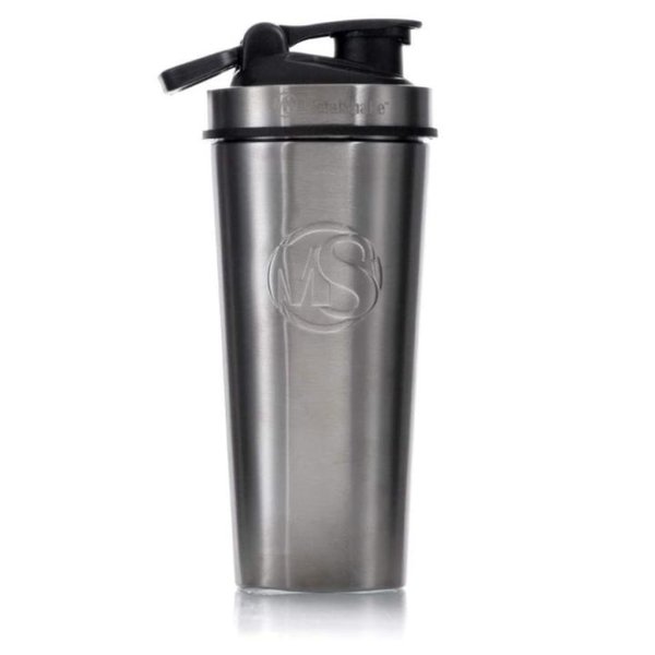 Metalshake By Sweden Unisex – Erwachsene Shaker, silber, 900ml