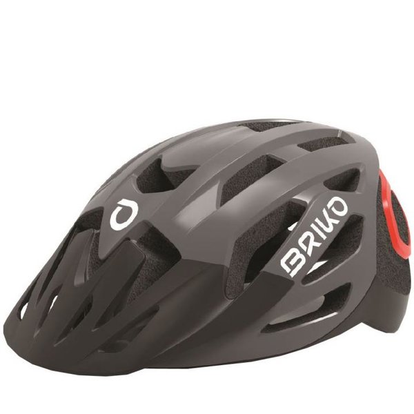 Briko Sismic Helm Fahrradhelm, grau