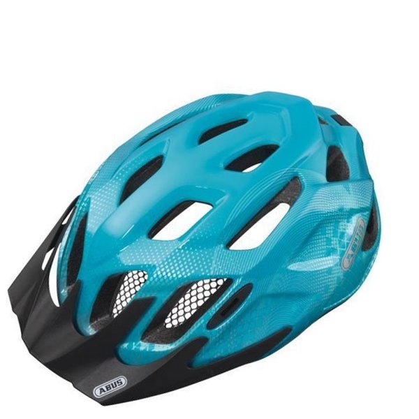ABUS Fahrradhelm MountX Kinderhelm, blau, 53-58 cm