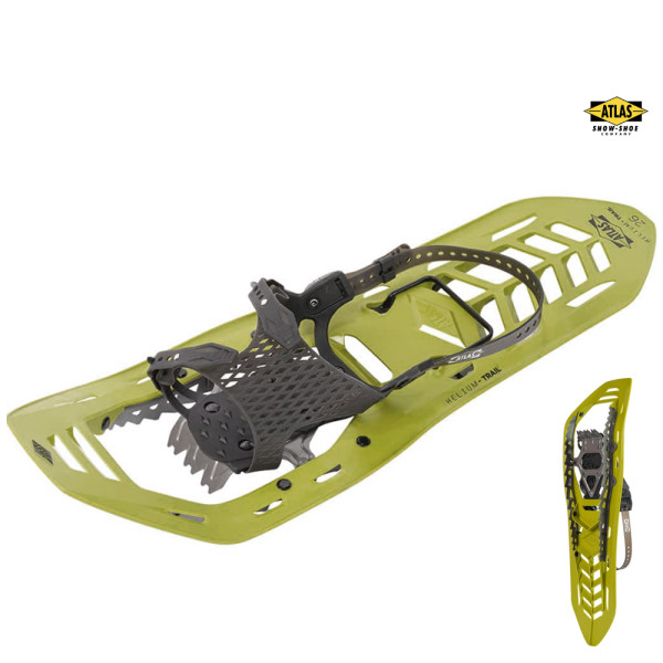 Atlas - HELIUM TRAIL Uni Schneeschuhe olive, 26 L/XL