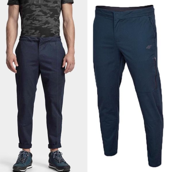 4F - Herren Outdoorhose Baumwolle - navy