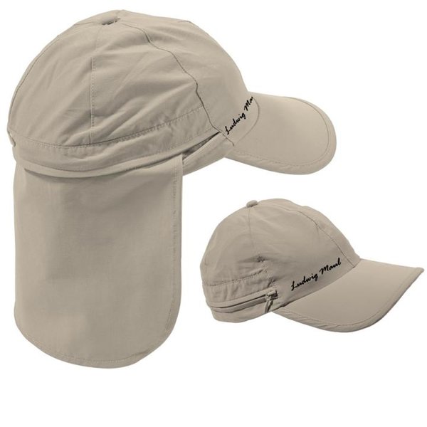 Maul - Safari Outdoor Schildmütze 2019 - POMPEI Safari Cap - beige