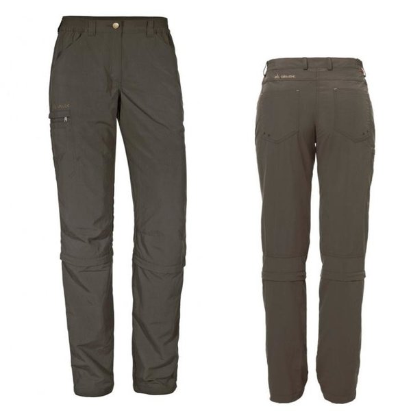 Vaude - Farley - Damen Zip Off Wanderhose - braun