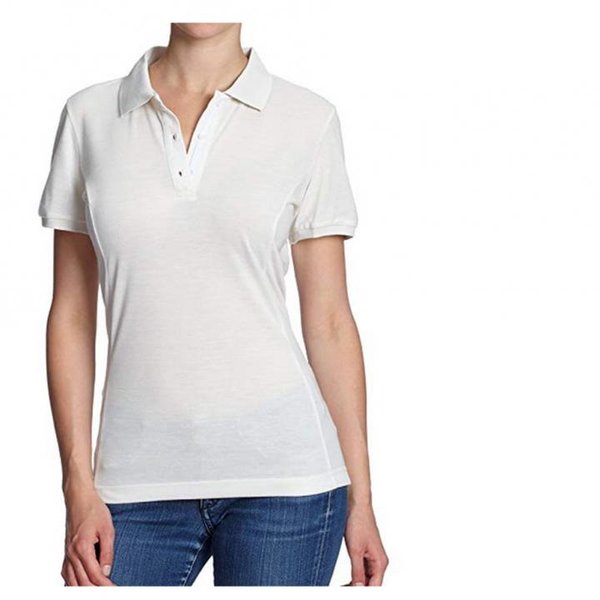 Salewa Damen T-Shirt Itza 2 Dry - Sport Polo-Shirt - creme - XL 42