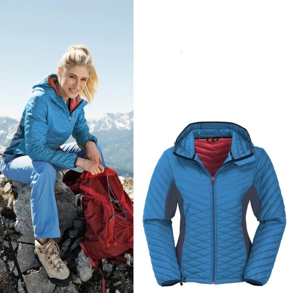 Maul - Krainberg - Damen Megaloftjacke - blau