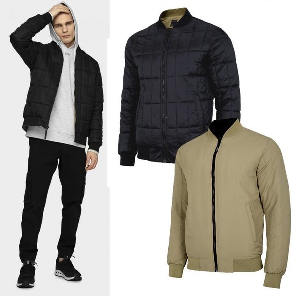 Outhorn - Herren Wendejacke Steppjacke - beige