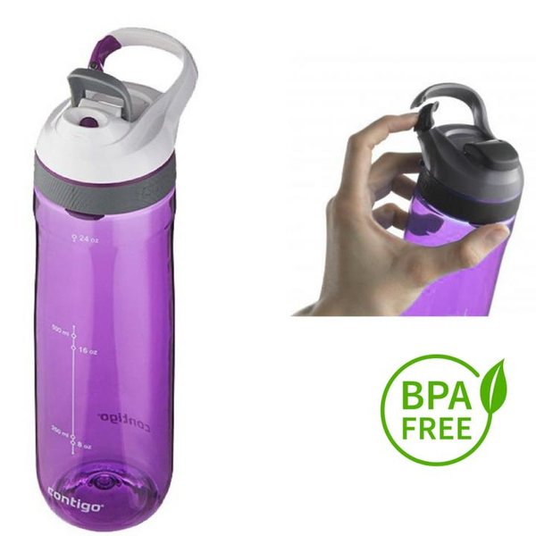 Contigo Trinkflasche Cortland Sport Fitness Flasche - 720ml - lila