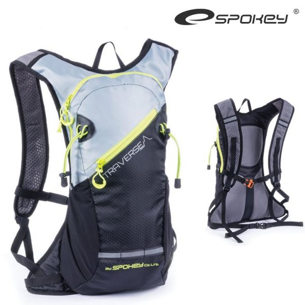 Spokey - Sportrucksack Fahrradrucksack - TREAVERSE Rucksack - schwarz
