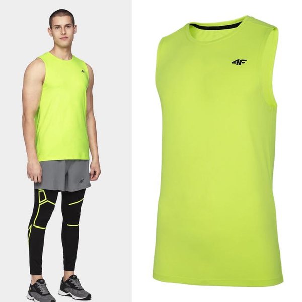 4F - Herren Sport Muskelshirt