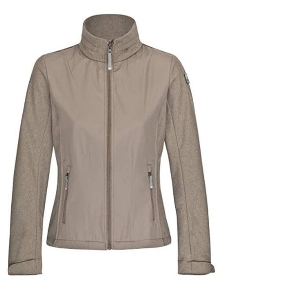 Icepeak - LEANA Softshell - Damen Urban Jacke - beige
