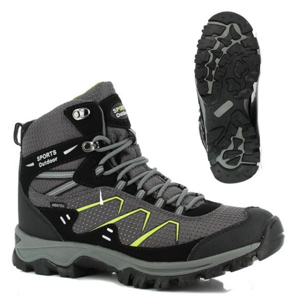 Lackner - Teide TX - wasserfeste Wanderschuhe - grau/grün