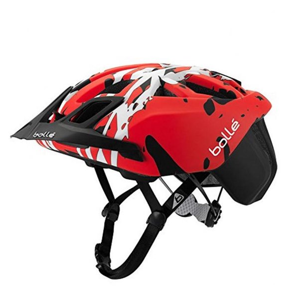 Bolle The One MTB Black & Red Camo Fahrradhelm, Grösse 58-62 cm