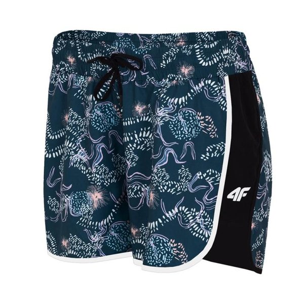 4F - Damen Boardshort - kurze Short - navy