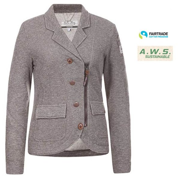 Torstai Damen Sienna Midlayer Outdoorjacke Wolljacke, beige