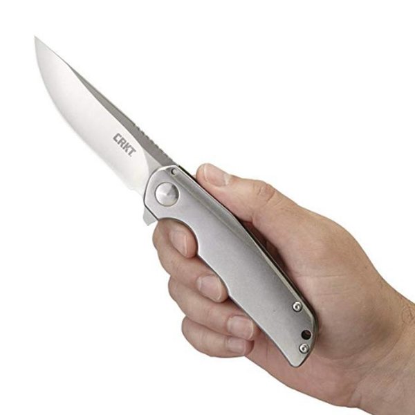 CRKT - Outdoormesser Angeln Klappmesser - Klingenlänge: 8.89 cm - Remedy Framelock