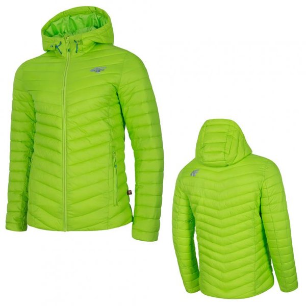 4F - Obersdorf 4 Schanzen Tournee - Herre Primaloft Jacke - neongrün