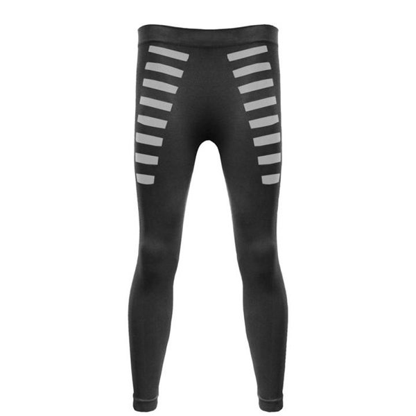 Spokey - Funktionsunterwäsche - Herren lange Funktionshose - schwarz grau