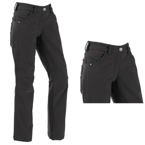 Maul - FLORENZ 2 SOFTSHELL - Damen Softshellhose Lifestyle - schwarz