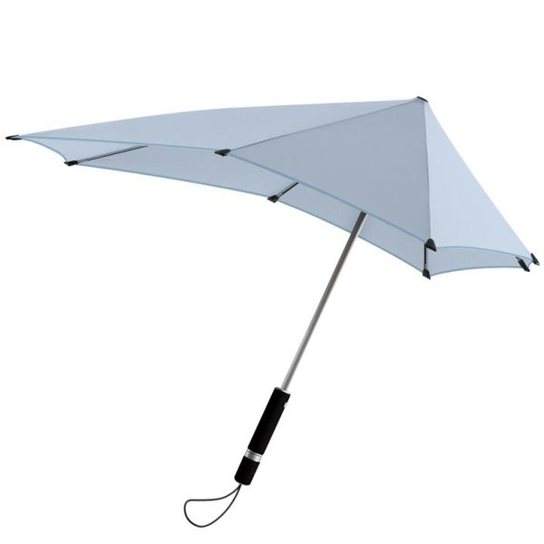 SENZ Original - Taschen Regenschirm Sturm Schirm - bis 80km/h - automatic - blue yarn