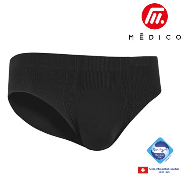 Medico - Funktions Unterhose Slip - Herren Funktionsunterwäsche, sanitized