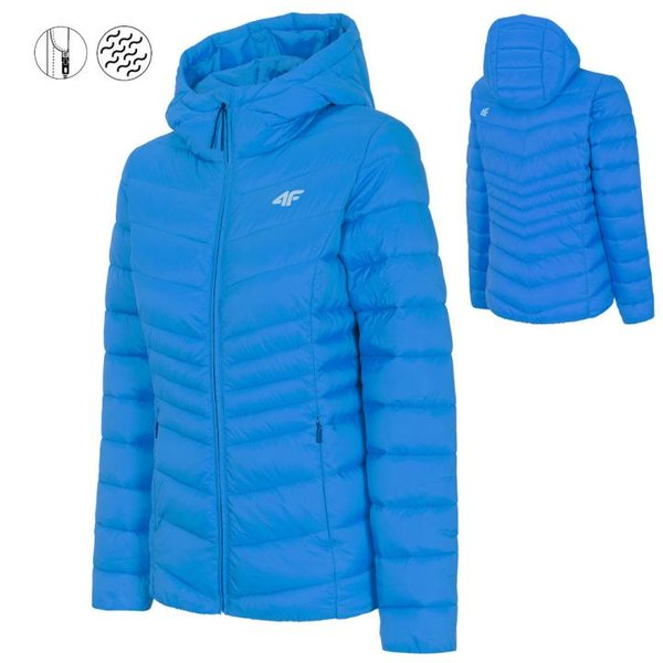 4F - Damen Winter Steppjacke - türkis