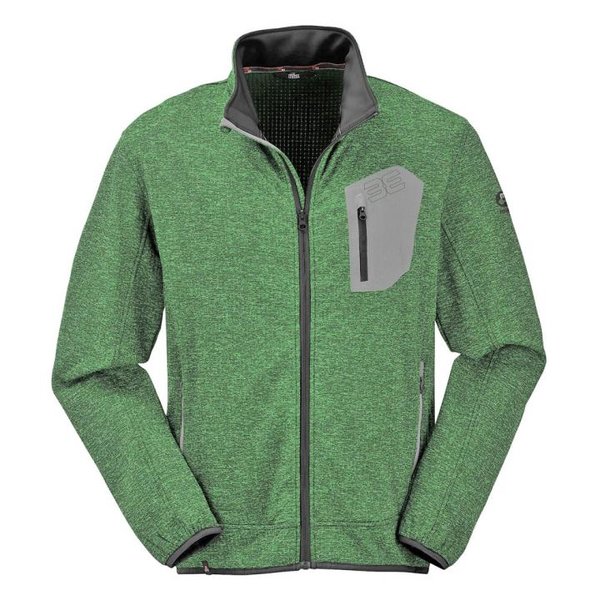 Maul - Breitnock II - Herren Megastretch Sportjacke - grün melange