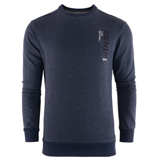 Triangle Cuff Comfy - Herren Komfort Pullover - navy