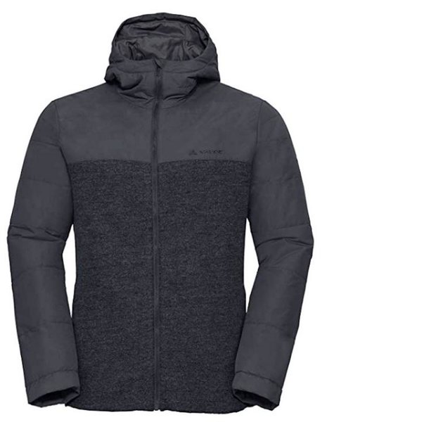 Vaude Herren Godhavn Padded Primaloft Jacke, schwarz grau 48