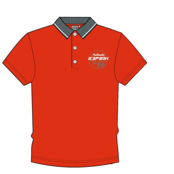Icepeak - Poloshirt 2019 - Herren Polo-Shirt - rot