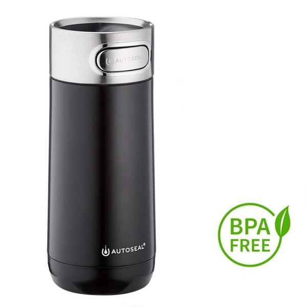 Contigo - Luxe - Thermobecher, Kaffeebecher Teebecher - 360ml - schwarz
